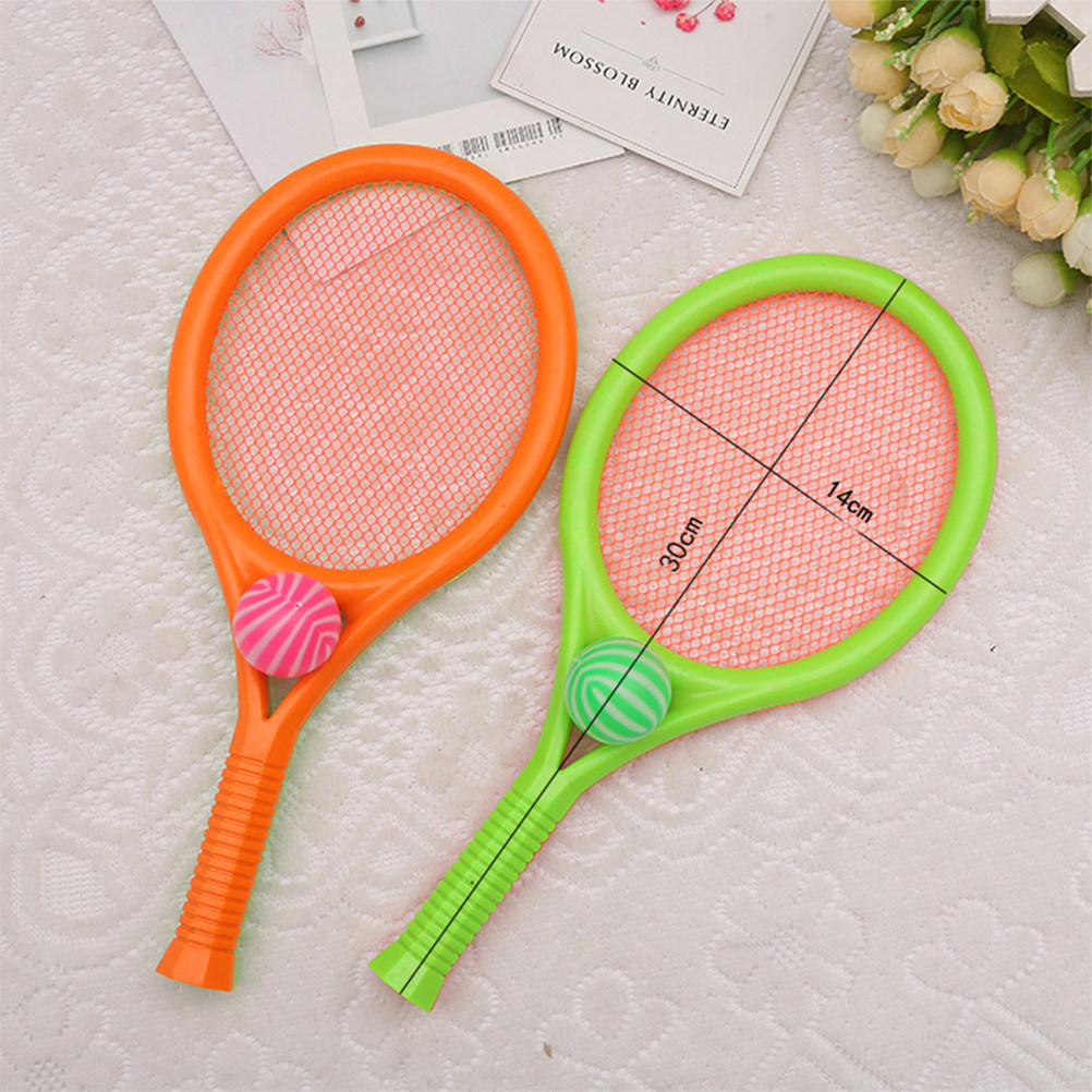 Badminton Fun Game - ชุดไม้เทนนิสแบดมินตันและลูกบอลสำหรับเด็ก กิจกรรมกีฬากลางแจ้งและในร่มสำหรับเด็กชาย เด็กหญิง และกิจกรรมสนุกสนานระหว่างพ่อแม่ลูก