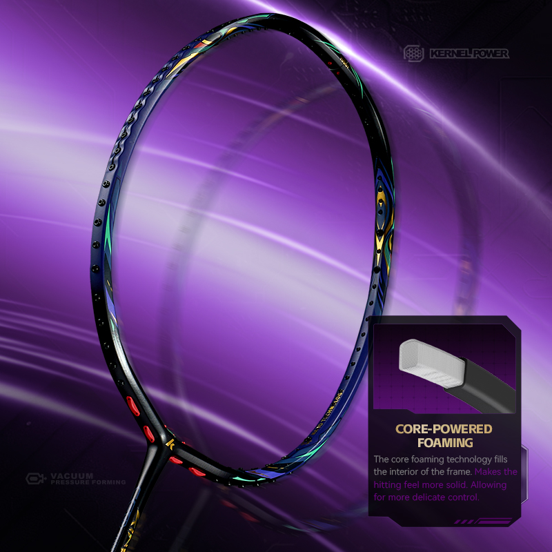 Kawasaki KING K9 4U ไม้แบดมินต - Badminton Raket บทวิจารณ์และราคา
